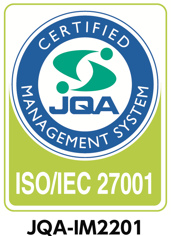 ISO/IEC 27001 JQA CERTIFIED